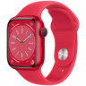 Apple Watch Series 8, 41 мм, корпус (PRODUCT) RED, ремешок (PRODUCT) RED, размер S/M, MNUG3
