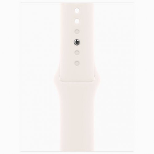 Apple Watch Series 11 GPS, 42 мм Rose Gold Aluminum Case with Light Blush Sport Band, S/M