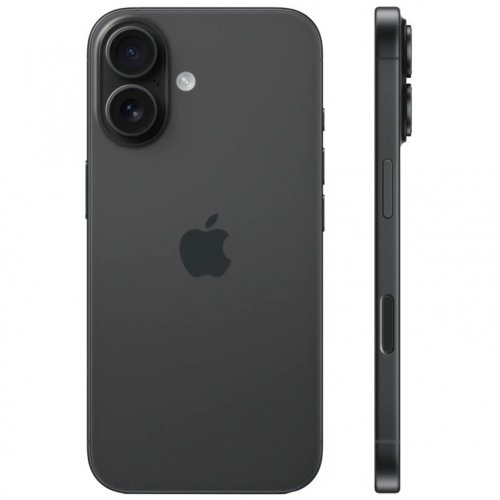 Apple iPhone 16 256 ГБ, Black, Чёрный