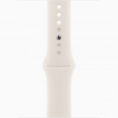 Apple Watch Series 10 GPS + Cellular, 42 мм Gold Titanium Case with Starlight Sport Band, M/L, MX073Q