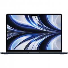Apple MacBook Air 13&quot; (M2, 8C CPU/8C GPU, 2022), 16 ГБ, 256 ГБ SSD, Midnight, полуночный черный, MC7X4