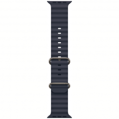 Apple Watch Ultra 2 GPS + Cellular, 49 мм, корпус из бежевого титана, ремешок Ocean темно-синего цвета, MX4D3Q