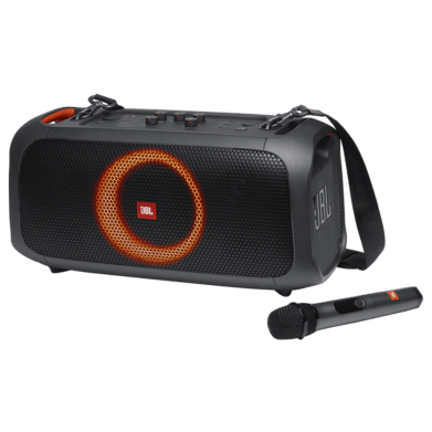 Портативная акустика с подсветкой и микрофоном JBL PartyBox On-The-Go