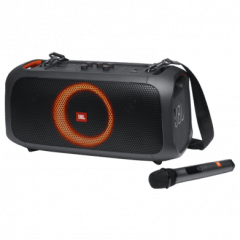 Портативная акустика с подсветкой и микрофоном JBL PartyBox On-The-Go