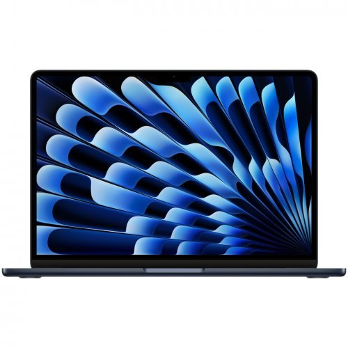 Apple MacBook Air 13" (M3, 8C CPU/8C GPU, 2024), 16 ГБ, 256 ГБ SSD, Midnight, полуночный черный, MC8K4