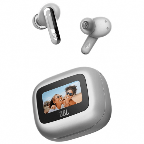 Беспроводные наушники JBL Live Beam 3, Silver, серебристый