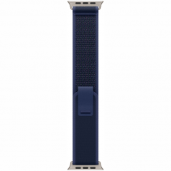Apple Watch Ultra 2 GPS + Cellular, 49 мм, корпус из бежевого титана, ремешок Trail голубого цвета, размер M/L, MX4L3Q