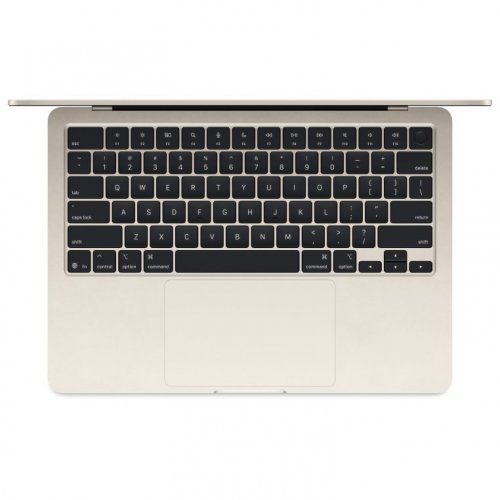 Apple MacBook Air 13" (M4, 10C CPU/8C GPU, 2025), 16 ГБ, 256 ГБ SSD, сияющая звезда, Starlight, MW0Y3